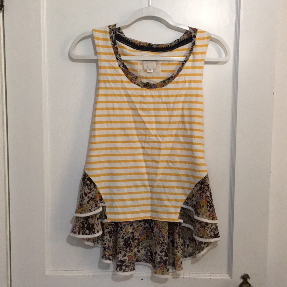Striped Anthropologie Tank